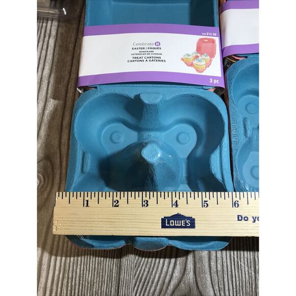 Cupcakes Muffins Container Caddy Boxes Treat Cartons by Celebrate It NEW! 6 ct. - Picture 10 of 10